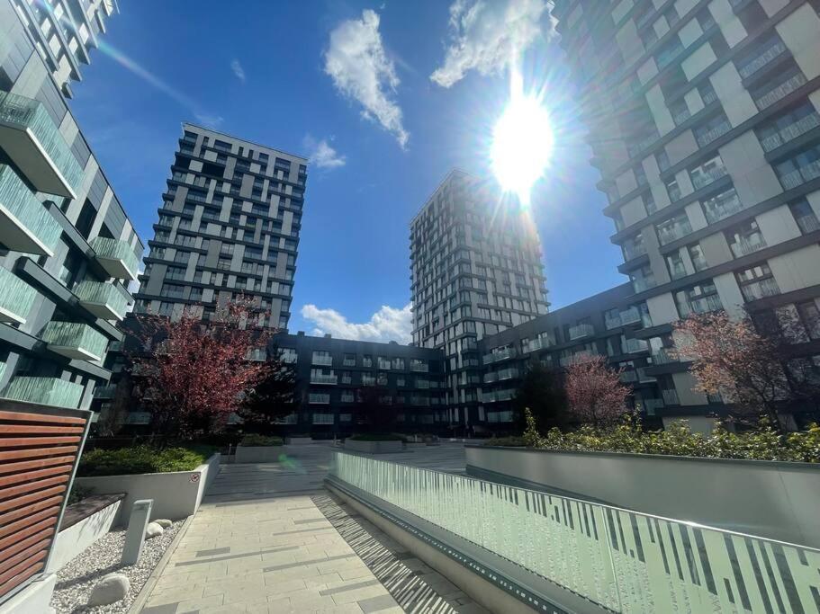 Centrum Park Studio Praag Buitenkant foto