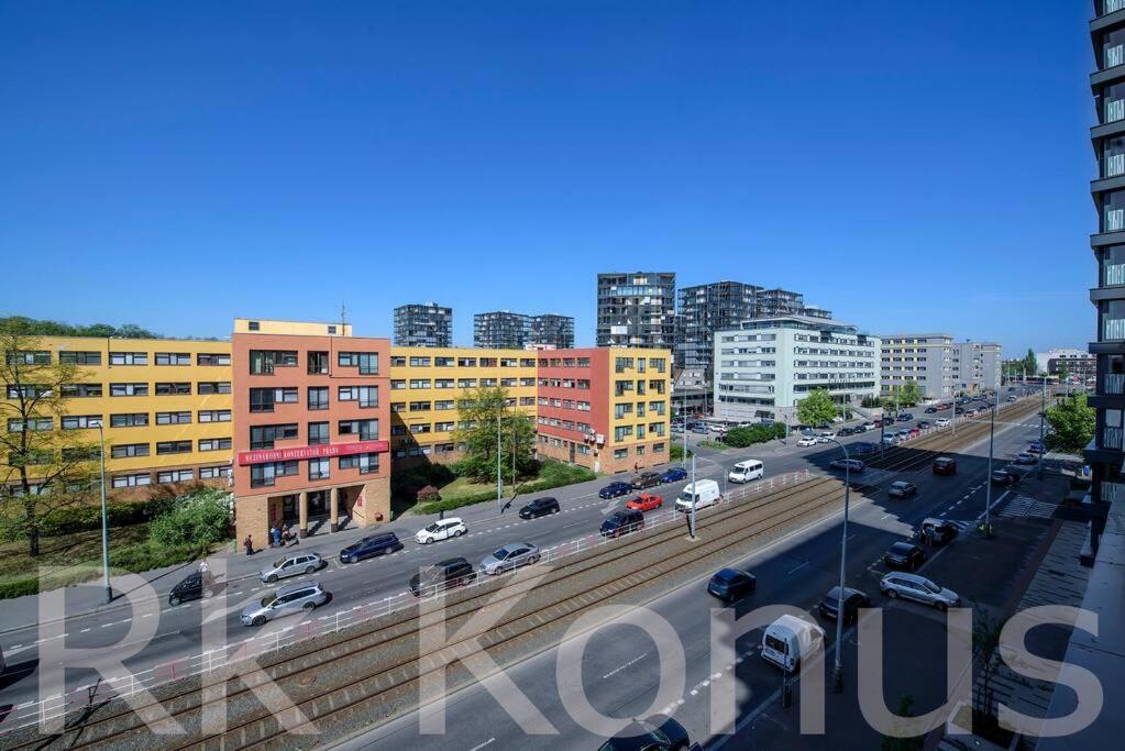 Centrum Park Studio Praag Buitenkant foto